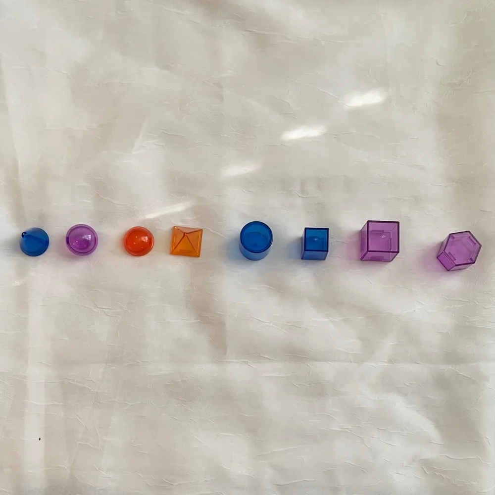 Toys Colorful Geometric Building Blocks Set - Picture 3 of 4